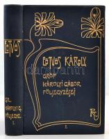 Eötvös Károly munkái sorozat 11 kötete (Tünemények, A Jókay nemzetség, Magyar alakok, Deák Ferencz I...