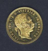 Ausztria 1888. 1D Au 3,49g T:1-/2+