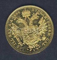 Ausztria 1888. 1D Au 3,49g T:1-/2+