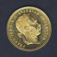 Ausztria 1890. 1D Au 3,49g T:1-/2+