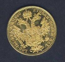 Ausztria 1890. 1D Au 3,49g T:1-/2+