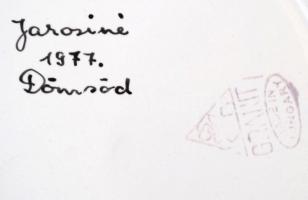 Vegyes porcelán és kerámia tálak, tányérok, falikép, összesen: 18 db, néhányon apró lepattanás,