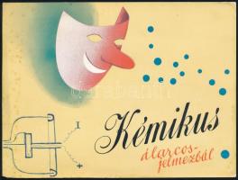 1937 Magyar Kémikusok Egyesület álarcos jelmezbáljának meghívója