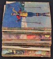 1930-1935 Pesti Hírlap Vasárnapja, 35 db, változó állapotban