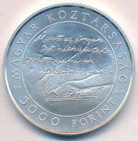 2011. 5000Ft Ag "Tóth Árpád" tanúsítvánnyal T:BU