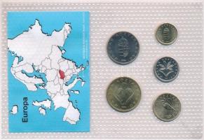 1994-1999. 1Ft-20Ft (5xklf) forgalmi sor lezárt, kissé sérült  fóliatokban, német nyelvű leírással T...