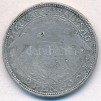 1935. 2P Ag "Madonna" (9,78g) T:3- ph., ü. 
Hungary 1935. 2 Pengő Ag "Madonna" ...