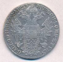 1823G Tallér Ag "I. Ferenc" Nagybánya (28.02g) T:2 fülnyom
Hungary 1823G Thaler Ag "...