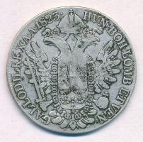 1823B Féltallér Ag "Ferenc" Körmöcbánya (13,74g) T:3 
Hungary 1823B Half-Thaler Ag "...