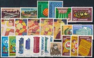 1984-1985 23 klf bélyeg, közte sorok, 1984-1985 23 diff stamps