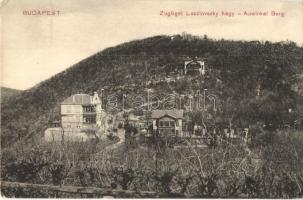 Budapest XII. Zugliget, Laszlovszky hegy, nyaralók (EK)