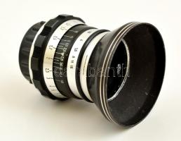 Industar-61 52 mm 1:2,8 objektív M39 menettel, napellenzővel / Industar-61 vintage russian lens, M39 mount