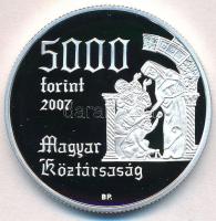 2007. 5000Ft Ag "Árpád-házi Szent Erzsébet" tanúsítvánnyal T:PP
Adamo EM213