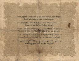 1848. 10Ft "Kossuth bankó" (4x) T:IV