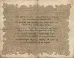 1848. 10Ft "Kossuth bankó" (4x) T:IV