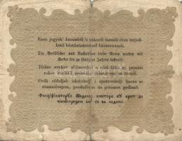 1848. 10Ft "Kossuth bankó" (4x) T:IV