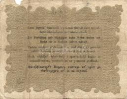 1848. 10Ft "Kossuth bankó" (4x) T:IV