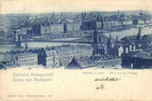 1899 Budapest, Pillantás a várból