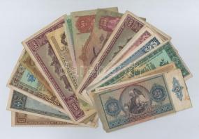 35db-os vegyes magyar korona, pengő és forint bankjegy tétel T:II--IV