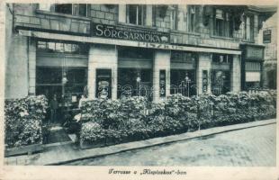 Budapest V. Curia u. Kispiszkos terasse