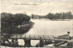 Baja, Kamarásduna, híd. Ifj. Wagner Antal kiadása