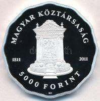 2011. 5000Ft Ag "Deák téri Evangélikus Templom" tanúsítvánnyal T:PP