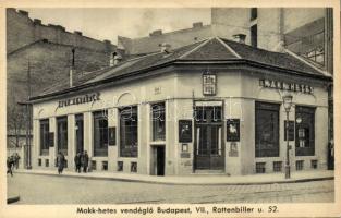 Budapest VII. Makk hetes vendéglő