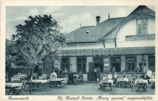 Budapest XI. Arany szarvas vendéglő