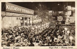 Budapest Angol park Kutassy terasz