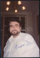 Juan Pons (1946-) spanyol operaénekes aláírt fotója / Autograph signed photo 9x13 cm
