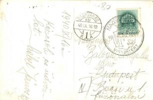 1940 Nagyvárad, Oradea; bevonulás, honleányok / entry of the Hungarian troops, compatriot women. pho...