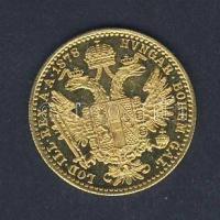 Ausztria 1878. 1D Au 3,49g T:1-/2+