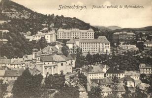 Selmecbánya, Banska Stiavnica; Főiskolai paloták és főgimnázium / college palaces and grammar school
