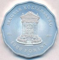 2011. 5000Ft Ag "Deák téri Evangélikus Templom" tanúsítvánnyal T:BU