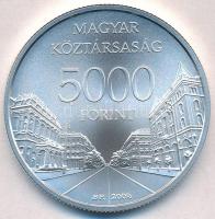 2009. 5000Ft Ag "Világörökség helyszínek: Budapest" tanúsítvánnyal T:BU 
Adamo EM223