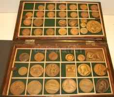 Hagyaték gyűjtemény 86db klf Br emlékveret, régi és új, kevés külföldivel, benne sok jobbal T:1,2