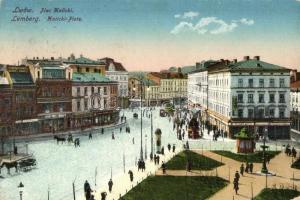 Lviv, Lwów, Lemberg; Plac Kalicki / square / Platz