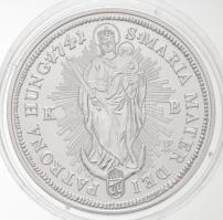 DN "Tallértörténelem - Mária Terézia tallér 1741" aranyozott és ezüstözött Cu-Zn emlékérem...