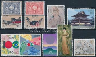 Japan 4 sets + 1 stamp, Japán 4 klf sor + 1 önálló érték