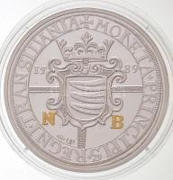 DN "Tallértörténelem - Báthory Zsigmond tallér 1589" aranyozott és ezüstözött Cu-Zn emléké...