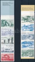 1974 - 1977 4 klf Bélyegfüzet 1974 - 1977 4 stamp-booklets