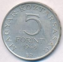 1948. 5Ft Ag "Petőfi" T:2
Adamo EM1