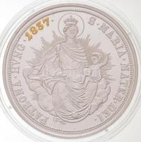 DN "Tallértörténelem - V. Ferdinánd tallér 1837" aranyozott és ezüstözött Cu-Zn emlékérem ...