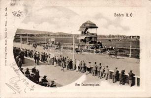 Baden horse-race-track