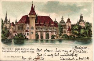 Budapest Vajdahunyad Litho