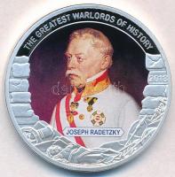 Palau 2013. 1$ Cu "Nagy Hadvezérek - Joseph Radetzky" multicolor, tanúsítvánnyal T:PP Palau 2013.1 Dollar Cu "The Greatest Warlords of History - Belisarius" multicolor, with certificate C:PP