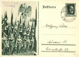 1937 Reichsparteitag Nürnberg / Nazy Party propaganda, 6 Ga. (EK)