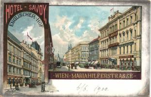 Wien Mariahilfer Str. Hotel Savoy Litho