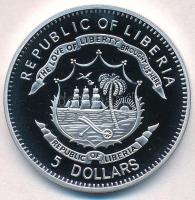 Libéria 2009. 5$ Cu "Nagy Hadvezérek - Hannibál" multicolor, tanúsítvánnyal T:PP
Liberia ...
