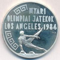 1984. 500Ft Ag "Nyári Olimpiai Játékok - Los Angeles" T:1-(PP) Adamo EM79